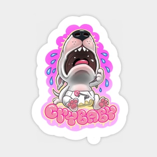 Crybaby Bullterrier Sticker